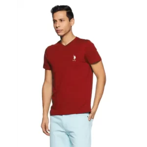US-Polo-Assn-Casual-Short-Sleeve-V-Neck-T-Shirt-Red-for-men_960f7196-2864-4026-90a5-7490f4d30179